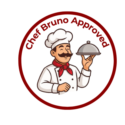 Badge image of chef holding plate 